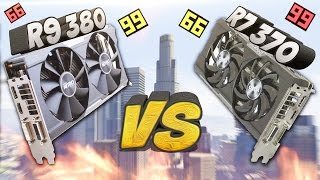 КАК ПОЛУЧИТЬ 60FPS В GTA 5 ЗА 150$!? SAPPHIRE RADEON NITRO R9 380 VS R7 370!