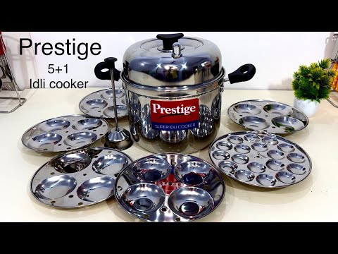 ✨PRESTIGE Super Idli Cooker🍛 With 5+1 Plates | STEEL IDLI MAKER | Breakfast Recipes | Big