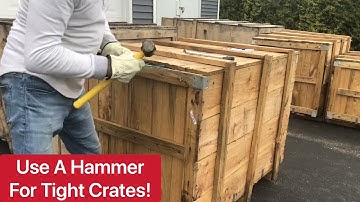 How To Open Crates Keyfit Tools Compact Crowbar Available On Amazon