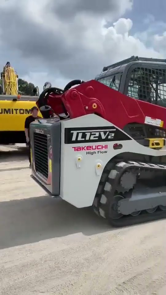 竹内製作所　クローラーローダー模型　TL12　1/24 建設機械 ミニチュア 竹内製作所 TL12 トラックローダー ここ入るの