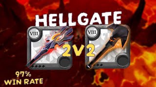 2v2 Hellgate - Blazing Staff & Incubus Mace | Albion Online