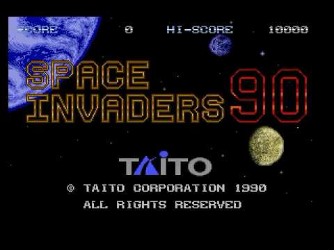 Mega Drive Longplay [158] Space Invaders 90 (JP)