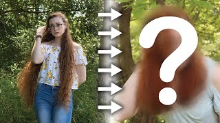 HAIR TRANSFORMATION - Ginger Dream Come True/Cutting Off Over Half My Hair