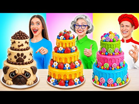 Me vs Grandma Cooking Challenge | Amazing Culinary Recipes by Multi DO Joy
