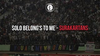 Solo belongs to me - B6 surakartans (lirik)