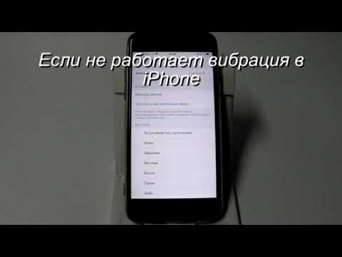 Если не работает вибрация в iPhone