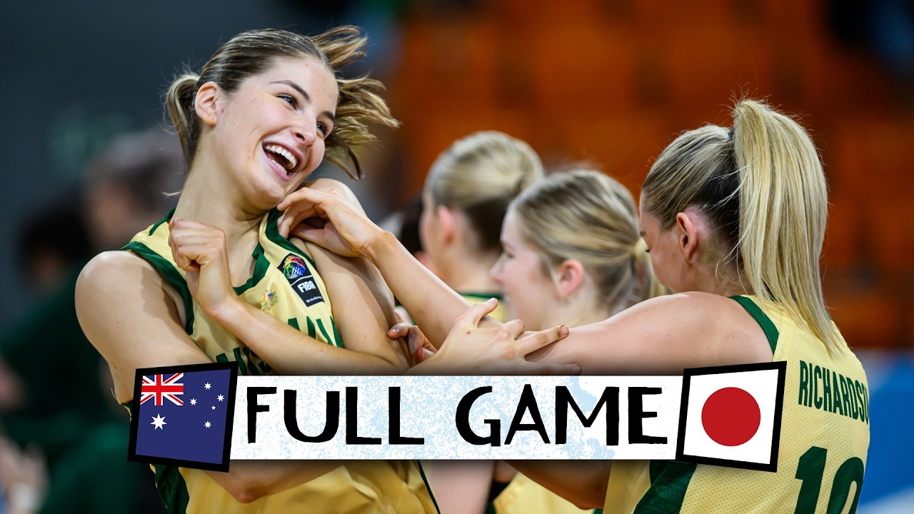 Australia v Japan | Full Basketball Game | FIBA U17 Women's Basketball World Cup 2026