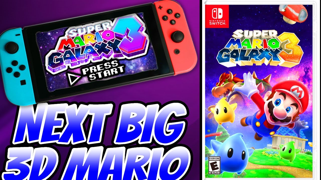 Is Mario Galaxy 3 The Next Big 3D Mario Game? 2023 Release YouTube