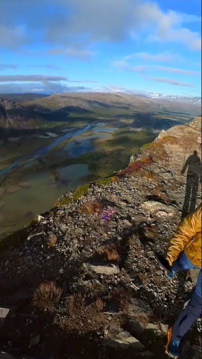 Rapadalen view from Skierffe, Sarek National Park Sweden