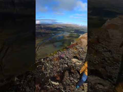 Rapadalen view from Skierffe, Sarek National Park Sweden