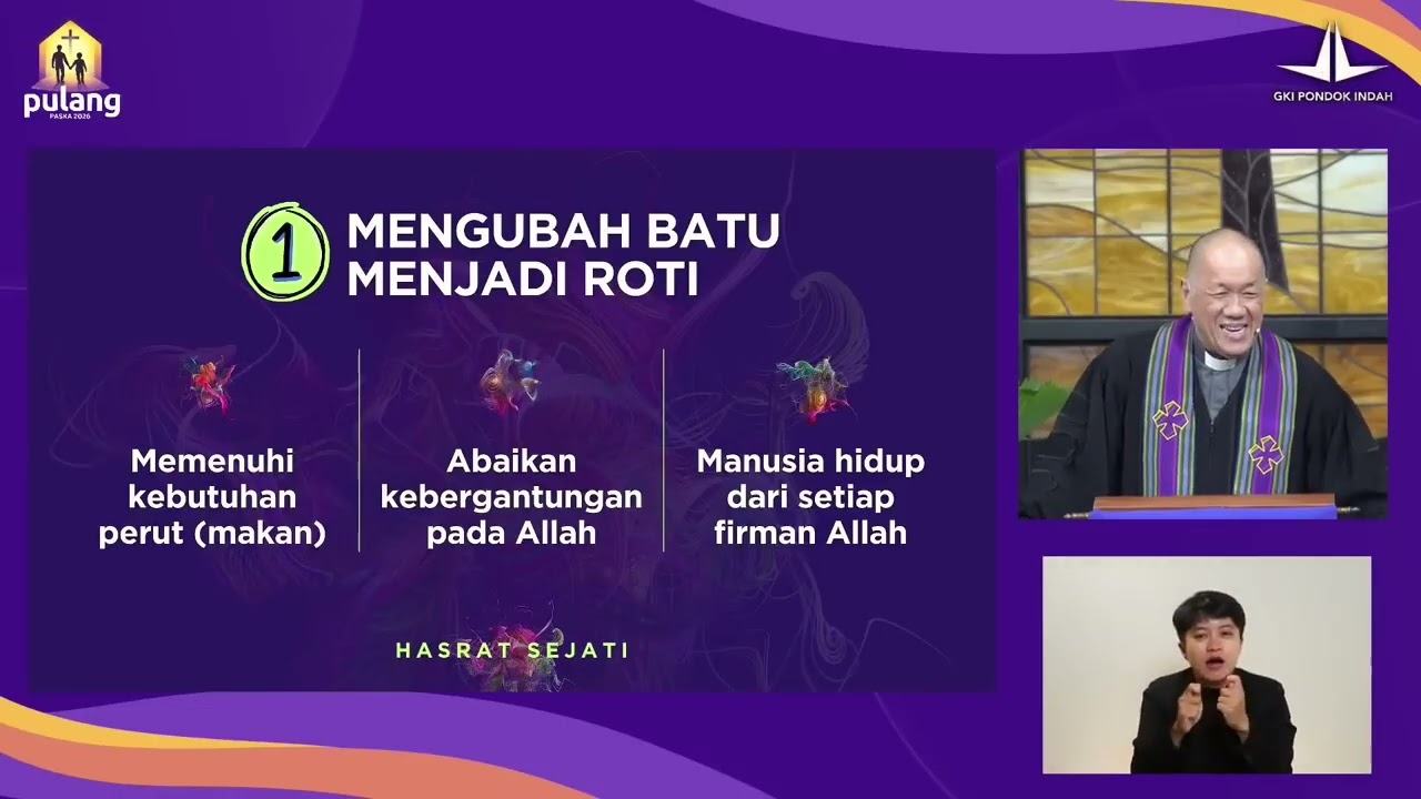 Khotbah Pdt. Joss Adiprasetya - Kembali Ke Hasrat Sejati