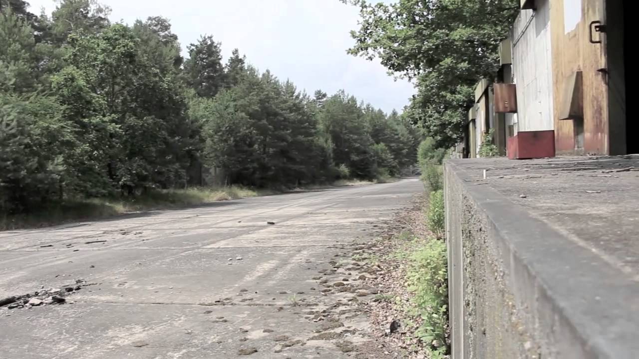 old abandoned us army training area - aschaffenburg, germany