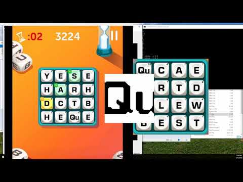 Word Streak/Boggle With Friends Automation