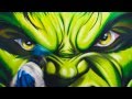 Zdesroy - Hulk Graffiti GYM