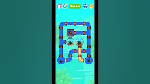 save the fish level 264#andriodgameplay #mobilegame #viralvideo #savethefish