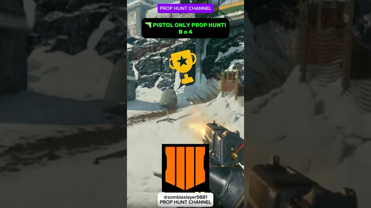 🔫 STRIFE ONLY GAMEPLAY in BO4 PROP HUNT! 