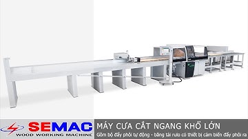 MÁY CƯA CẮT NGANG KHỔ VÁN LỚN - PNEUMATIC CUTTING SAW