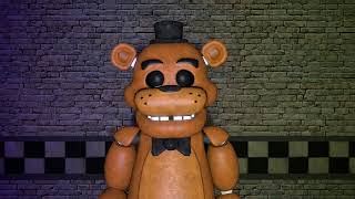 SFM/FNAF Freddy Fazbear saying hello Short Animation