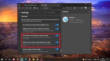 (Update) Microsoft Edge now lets you follow creators on YouTube...2 new options are now available