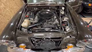 Mercedes 300 Sel 4.5 - Fan Noise M117 Engine