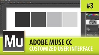 Adobe Muse CC Professional Website Design - Custom User Interface - Episode #3
