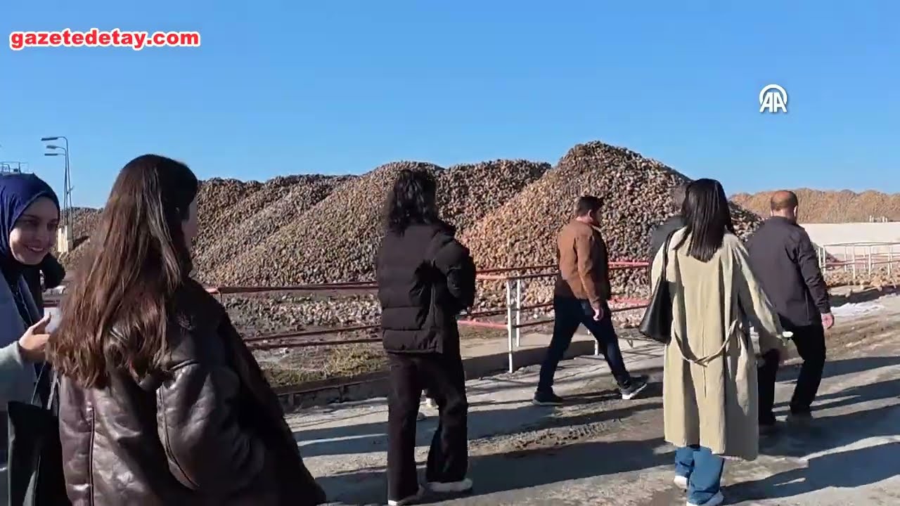 Ağrı'da üniversite öğrencileri derste öğrendiklerini fabrikada pekiştirdi