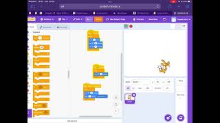 How to make scratch cat spinning