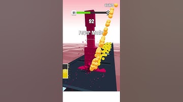 91 || NEW HIGH SCORE || STACK COLORS GAMEPLAY || ESD1 NHSSCGPAL !!! #SHORTS