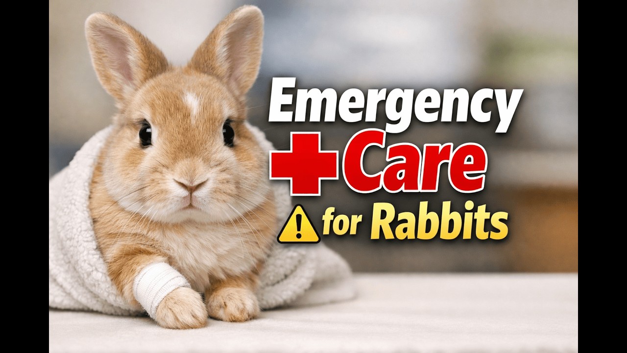 First Aid for Rabbits How to Handle Common Injuries - YouTube