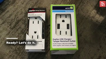 How to Install a USB Wall Charger Outlet