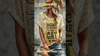 Wear Your Love for Cats in Style