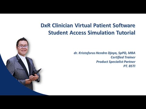 DxR Clinician Student Access Simulation Final Version