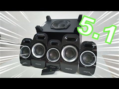 BEST 5.1 Speakers For PC+Sound Test - Creative Inspire T6300 5.1 Speakers System