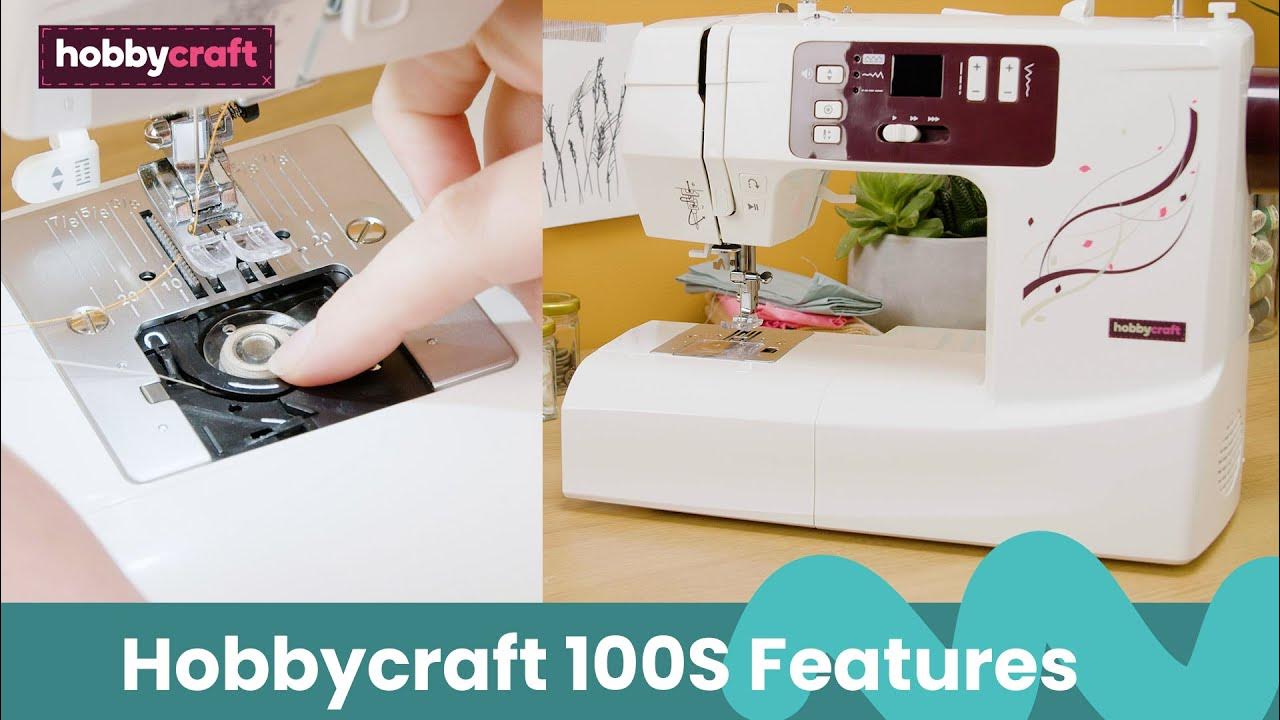 Hobbycraft 100S Computerised Sewing Machine Features YouTube
