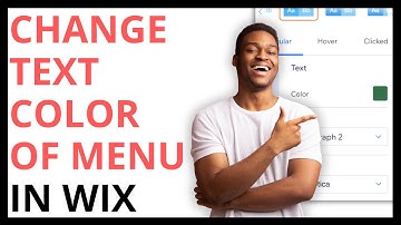 How to Change Text Color of Site Menu in Wix [QUICK GUIDE]