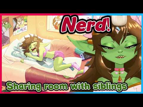 Nerd Honey in a Small room with mutiple siblins