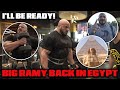 Big ramy is back home in egypt  full heavy  intense arm workout