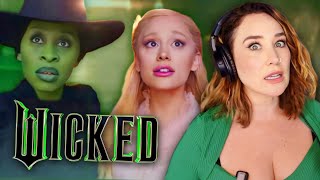 “Oh no! This better be good!” Vocal Coach Reacts to WICKED TRAILER
