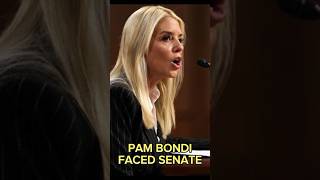 Pam Bondi Faces Tough Questions in Senate Hearing #pambondi #confirmation #trump #dailytrendvidz