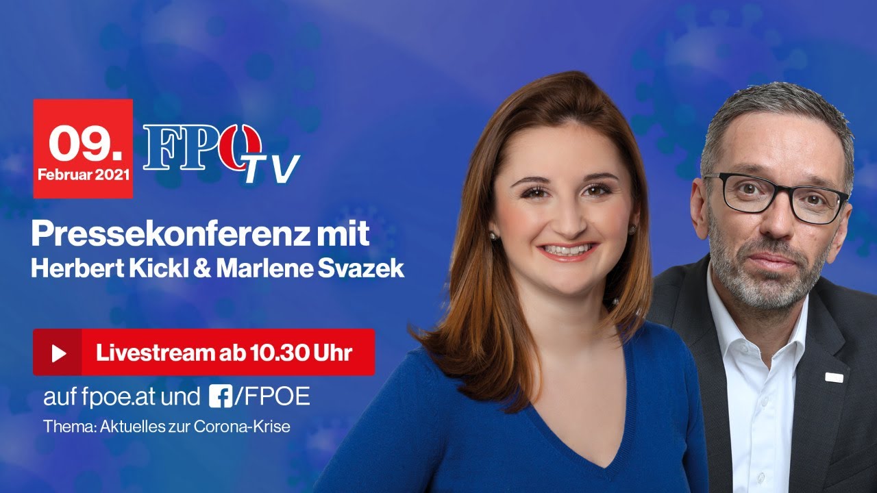 Pressekonferenz Mit Herbert Kickl Aktuelles Zur Corona Krise Youtube