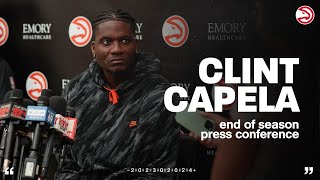 Clint Capela 2024 End-of-Season Press Conference