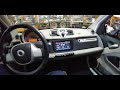 Smart 451 οθόνη Android 10 8 core με car play και android auto by dousissound