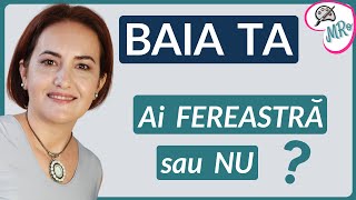 DEFECTUL maxim la o BAIE nu e c-ar fi MICĂ, ci lipsă FERESTRE | Top greșeli în amenajare baie