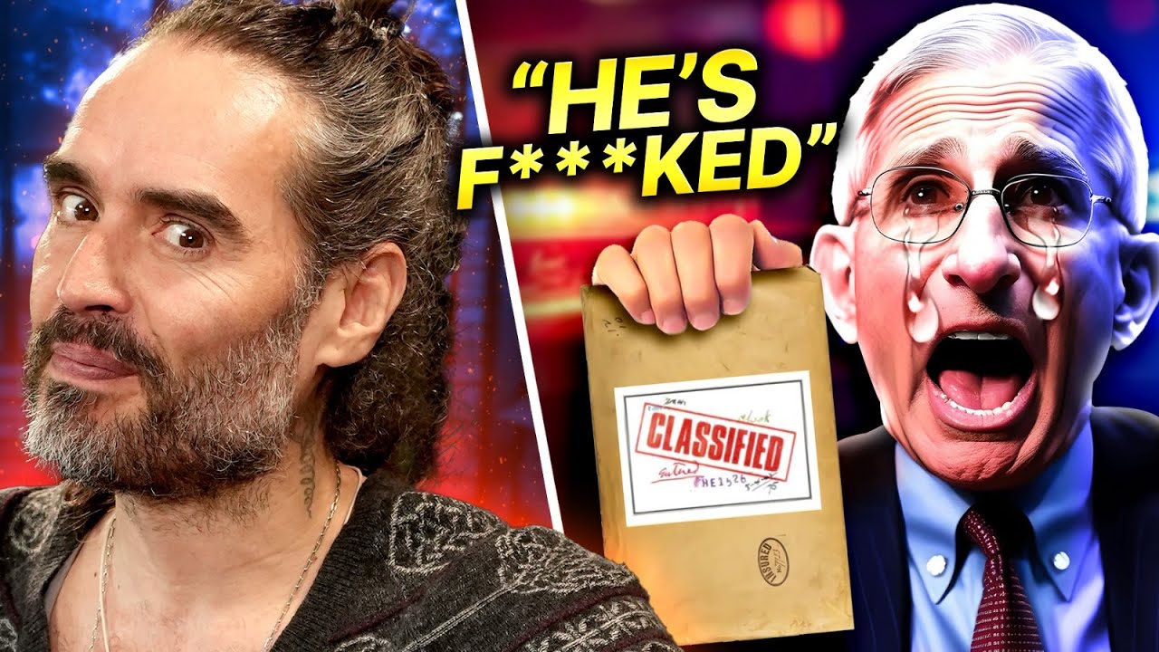 It's Over. Fauci's F*cked Now.  STAY FREE -Russell Brand