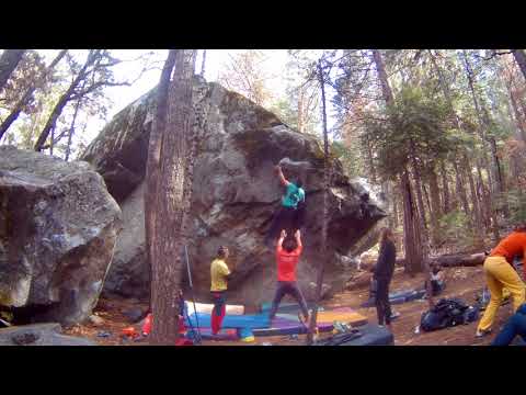 Beta Video for climb The Octagon v6, Yosemite Valley