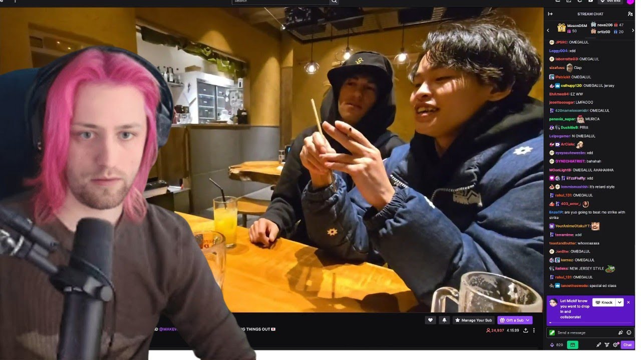 Mizkif Is in Japan but Still Committed to the OnlyFangs Raid – Sodapoppin Reacts!