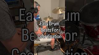 Easy Drum Beats To Learn Coordination | Hi Hat Accents & Bass Drum Independence #drumeducation