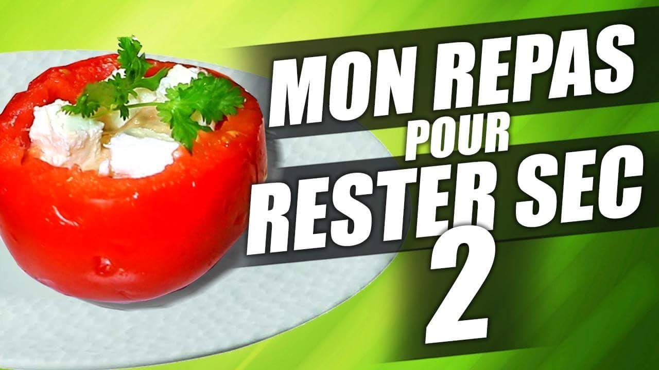 REPAS DU SOIR pour RESTER SEC ET MUSCLE #2 se muscler le bas du dos