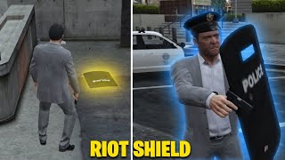Gta 5 Beta Cut Feature - Riot Shield