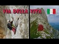 Via della vita ferrata és bivakolás Vevnica/Veunza - Olaszország